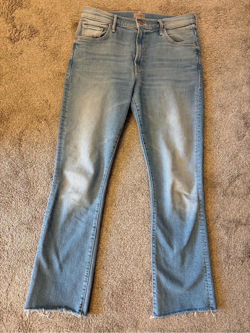 Mother jeans ankle fray size 29